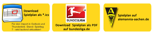 Spielpläne zum Download