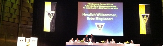 Mitgliederversammlung 2011 der Alemannia